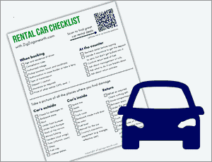 Mietwagen-Checkliste